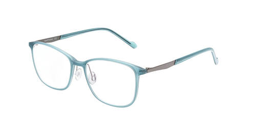 Air Light Modell I1960 Brille mit Qualitätsgläsern, Farbe: Türkis/Matt Gun