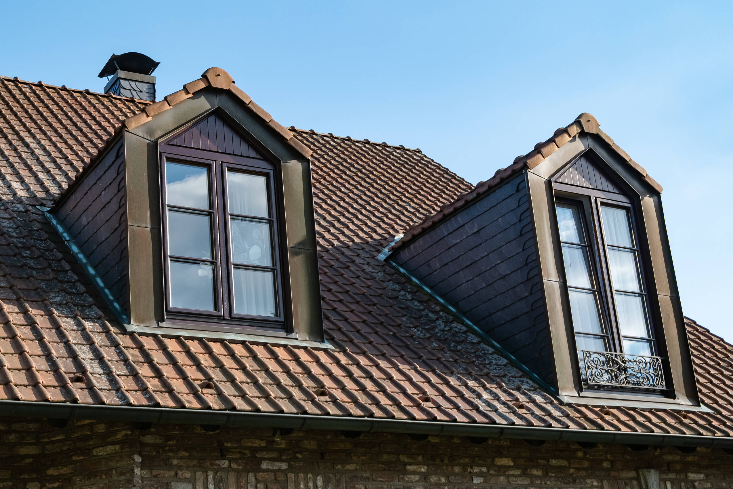 Low angle shot of a roof of a building 2026 03 18 17 36 20 utc