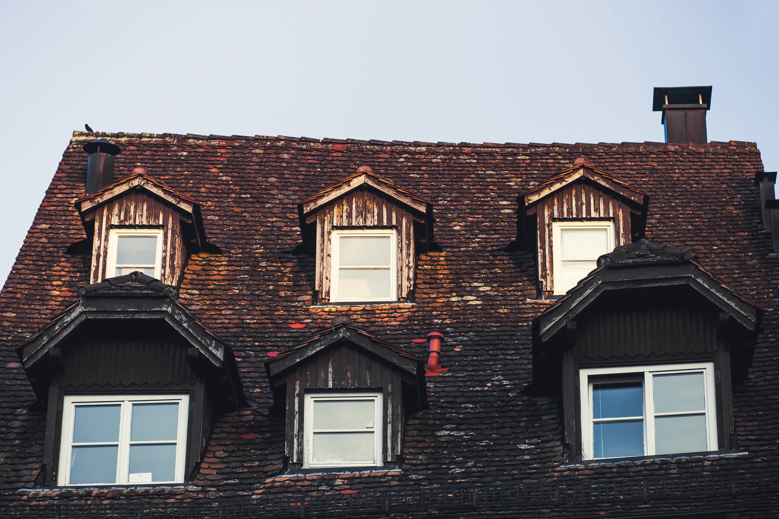 Rustic tiled roof with dormer windows 2026 03 09 05 19 16 utc